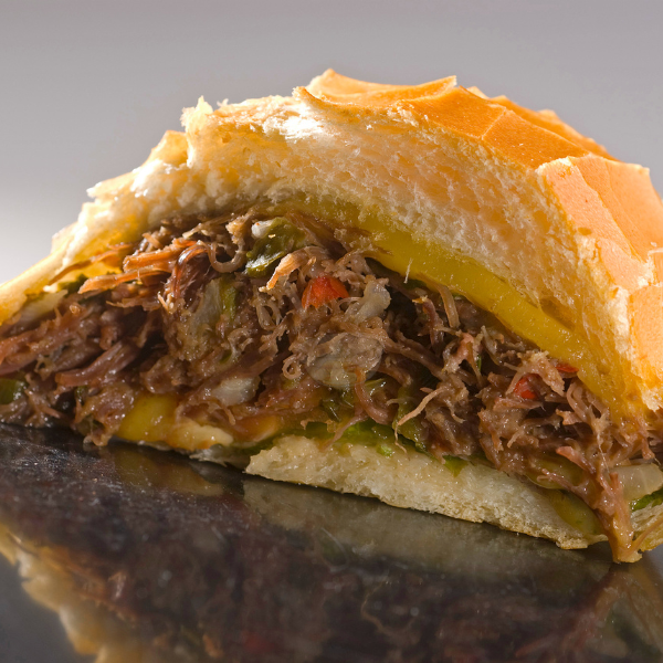 Shredded Beef Sandwich